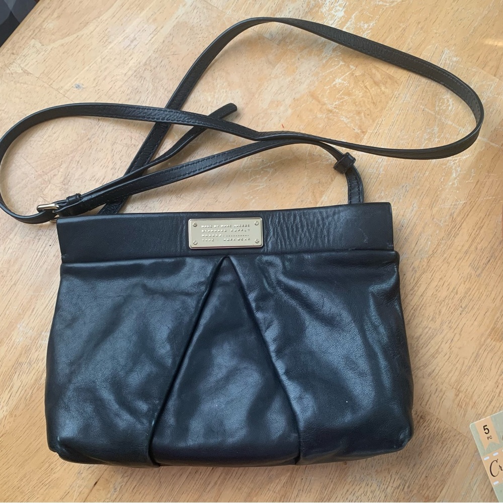 Marc By Marc Jacobs Black Crossbody Bag with Adjustable Strap
